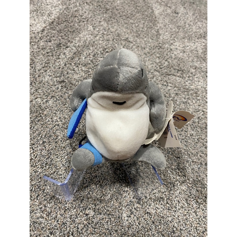 Crazy Shirts Sharka Surf Co Plush Shark with Surfboard Hawaii Souvenir NWT